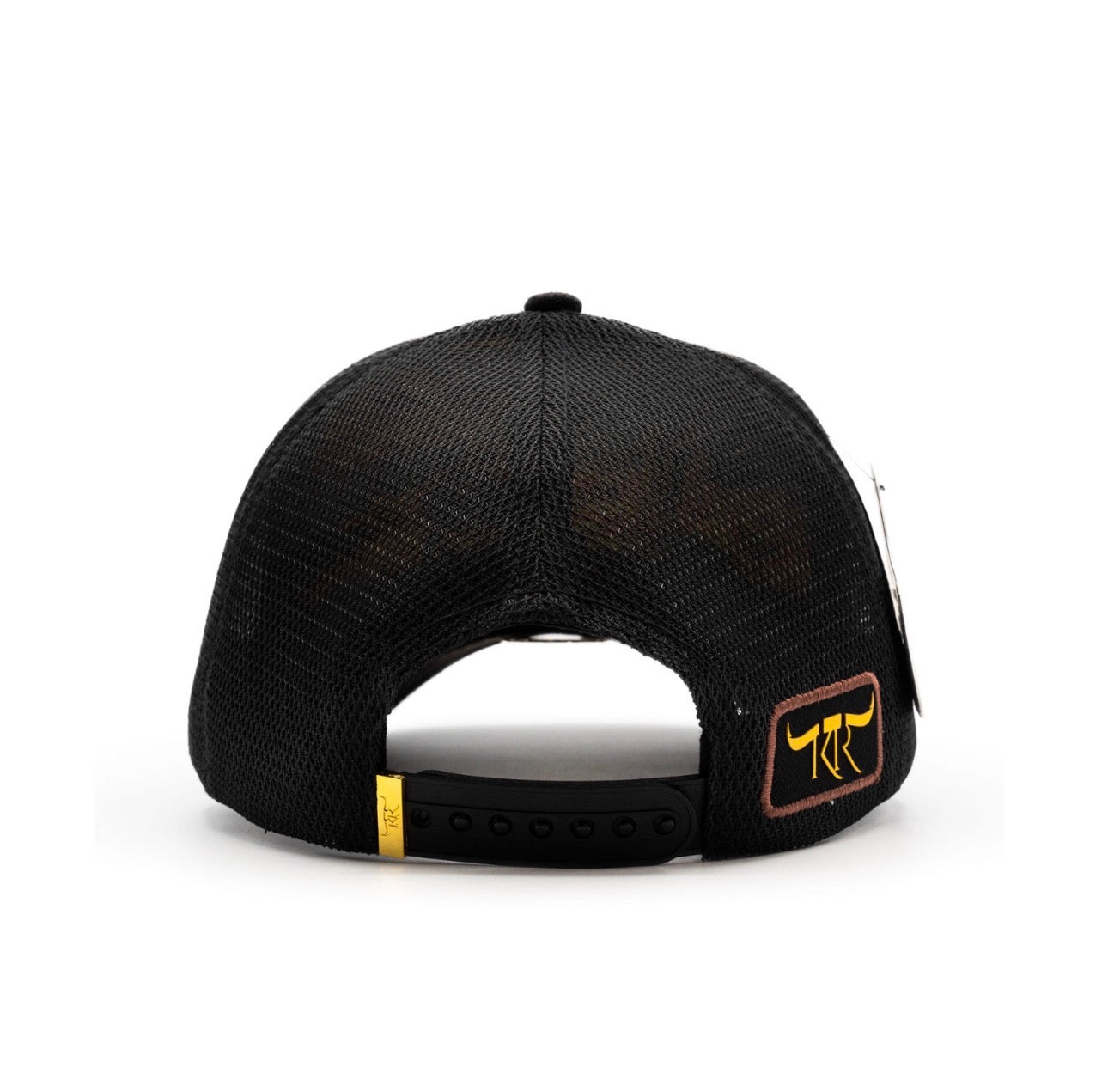 Deer Trucker (Black/Gold)