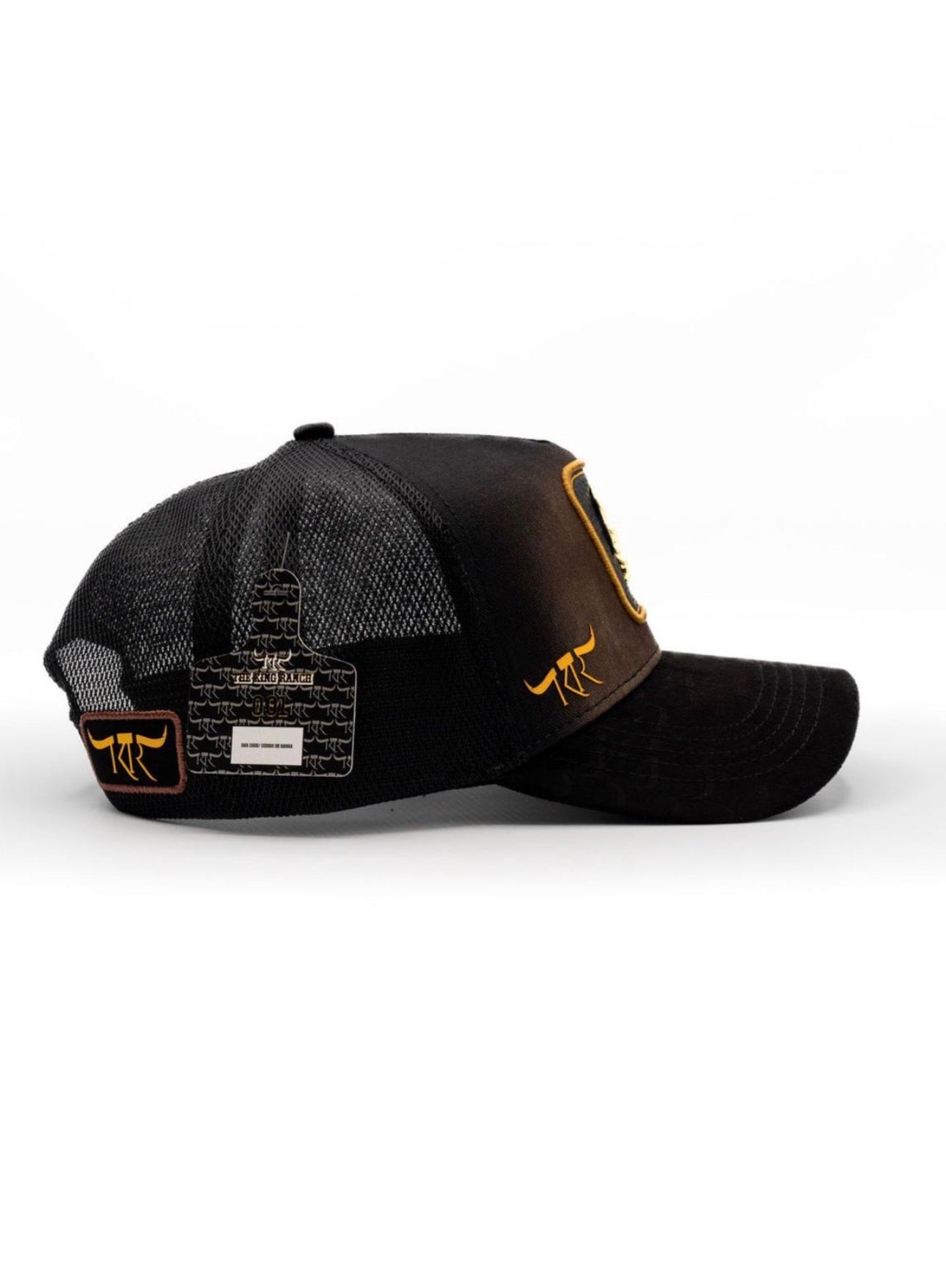 Crocodile Trucker (Brown/Gold)