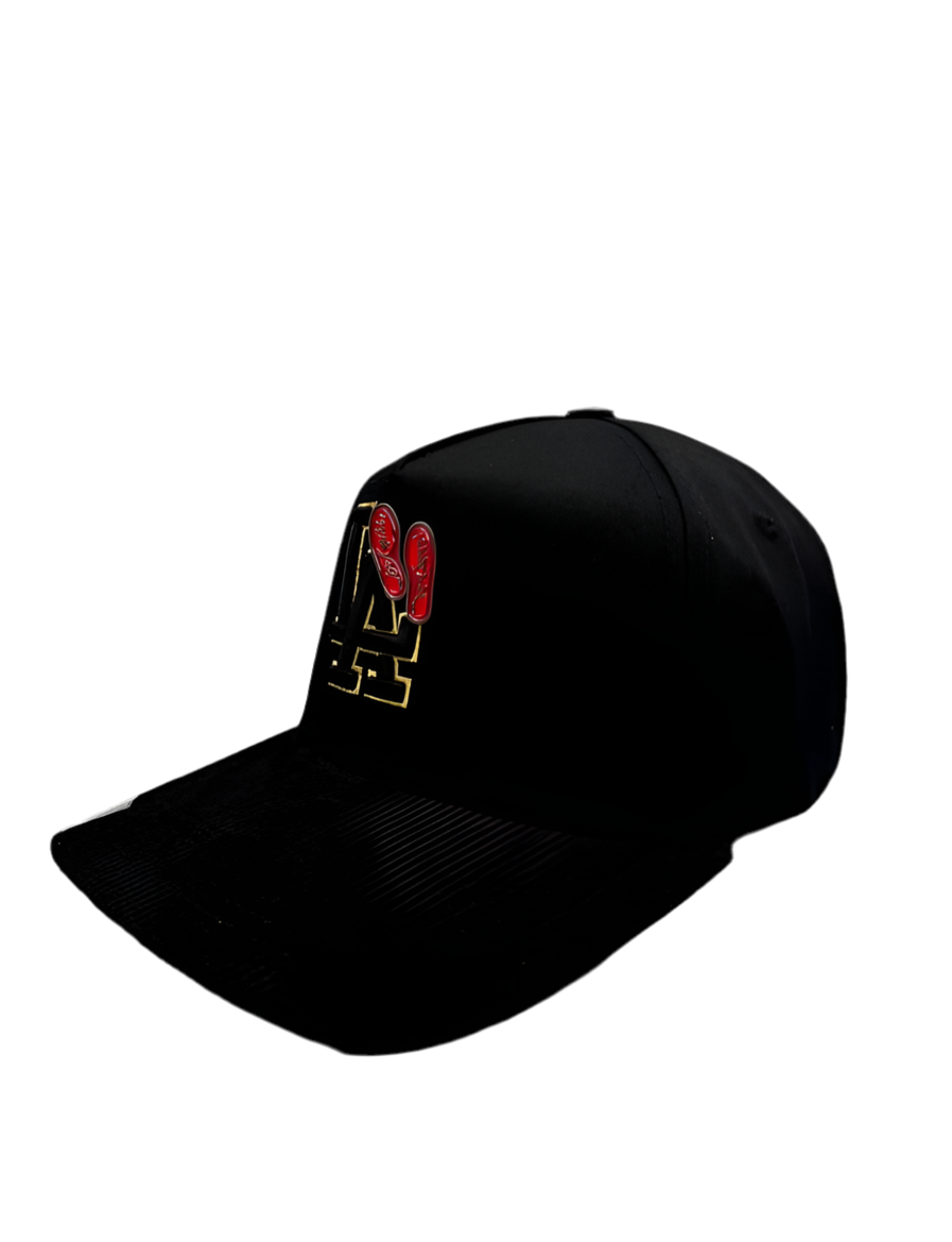 L.A. Suela Roja (Black/Gold)