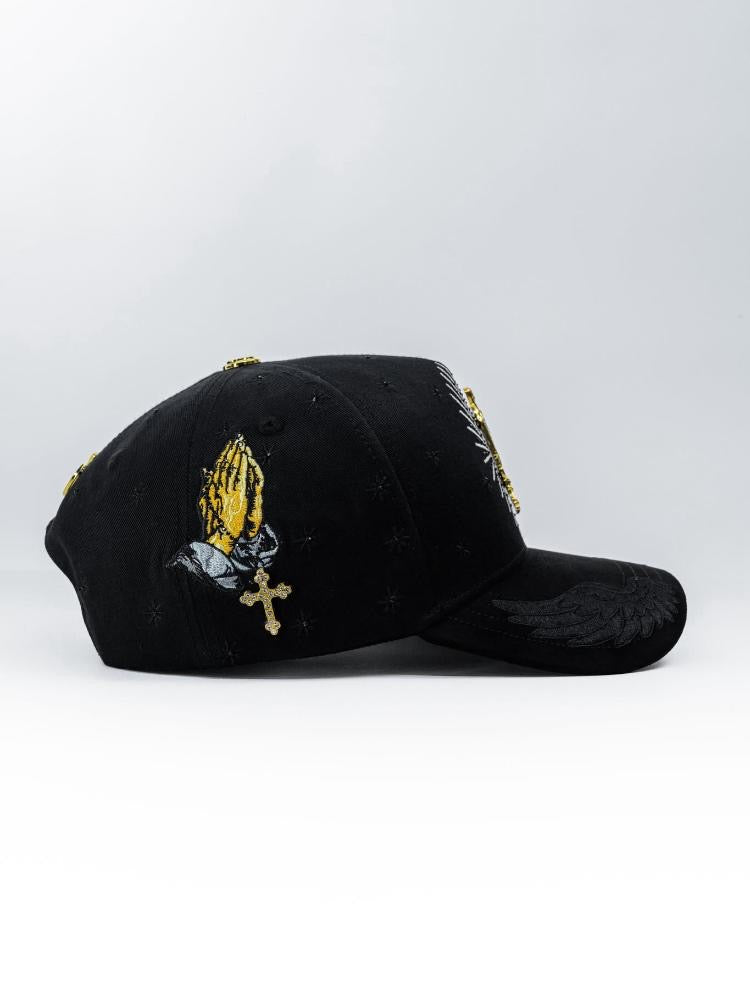 Virgen de Guadalupe (Black/Gold)