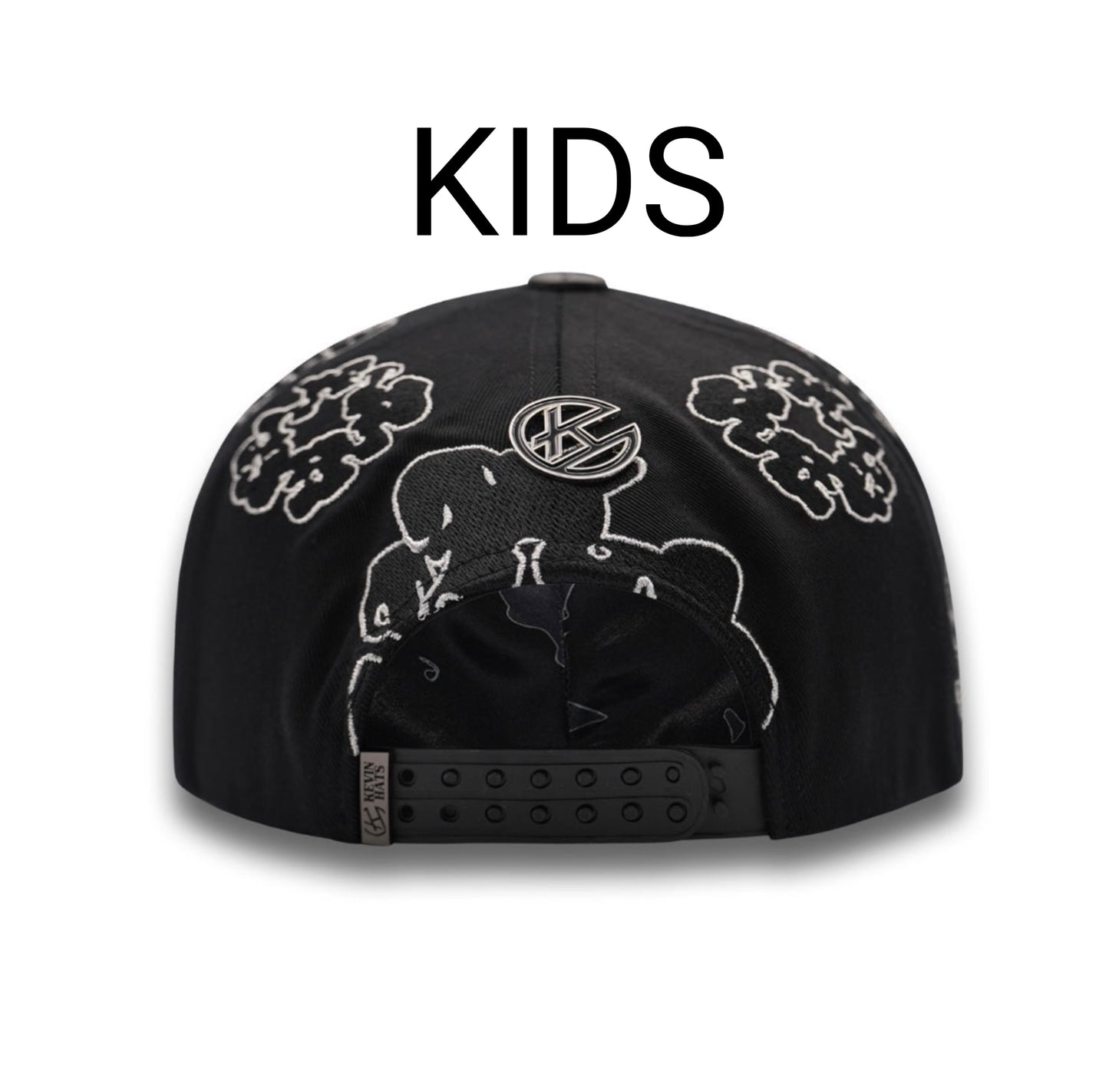 Kids LA Nubes (Black/White)