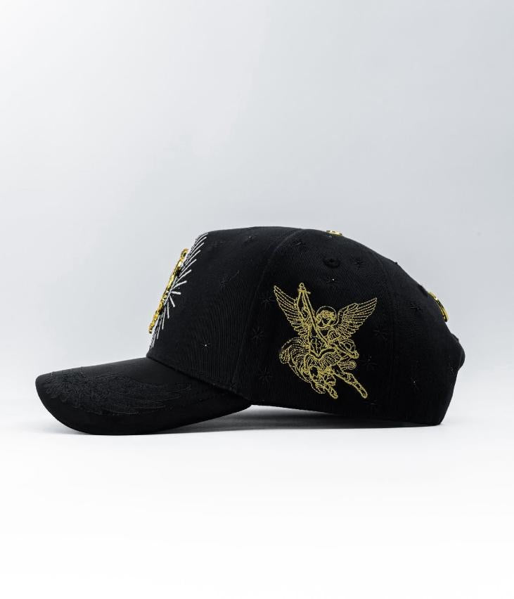 Virgen de Guadalupe (Black/Gold)