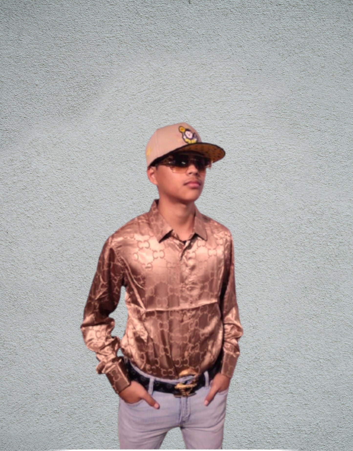 Contti Caramel Western Shirt (Adult)