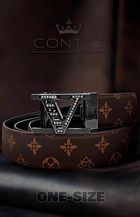 313-1 Brown/Black Belt Unisize