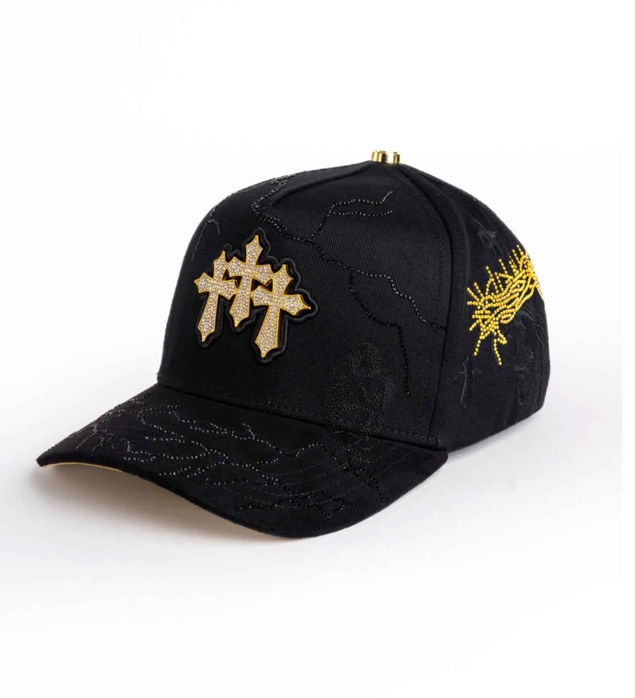 KIDS : Tres Cruces Crystal (Black/Gold)