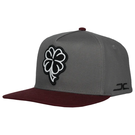 Trebol JC (Grey/Burgundy)