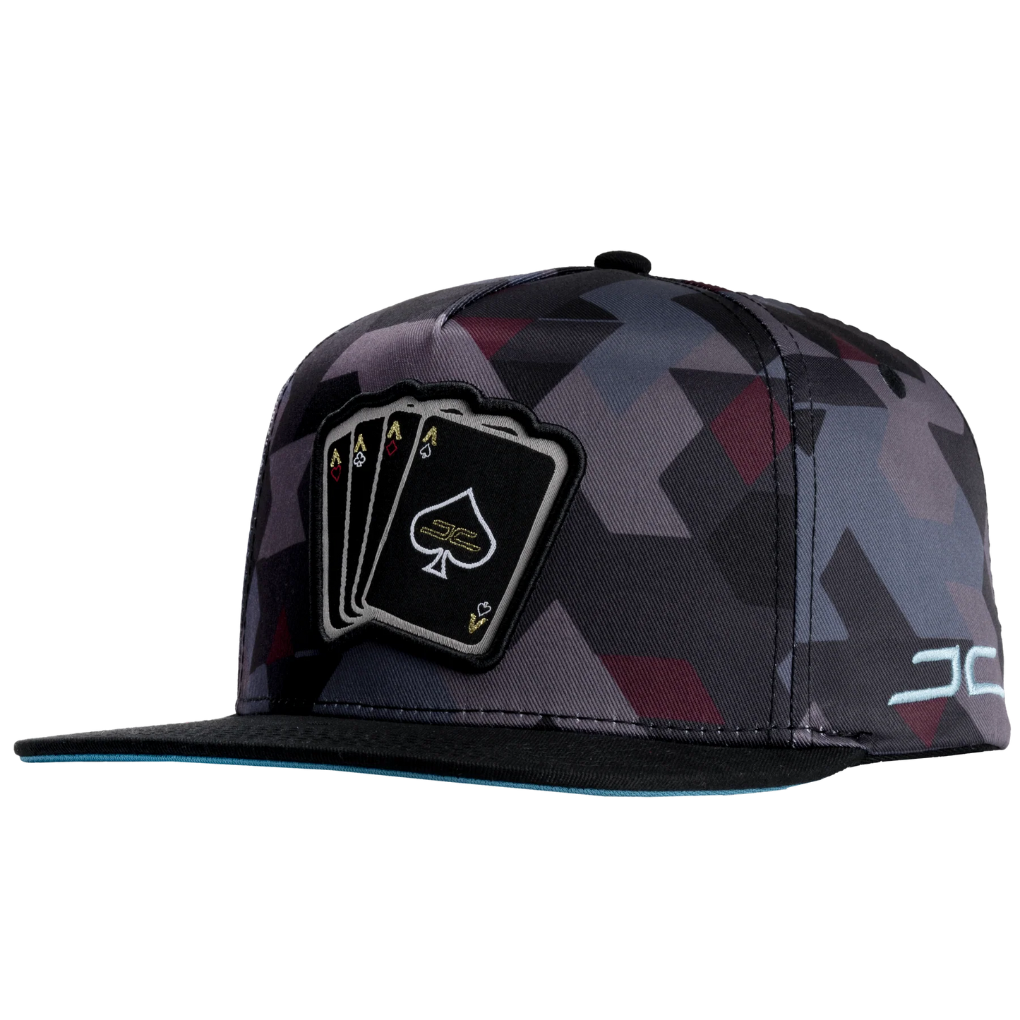 Poker Camo (Blue/Red)