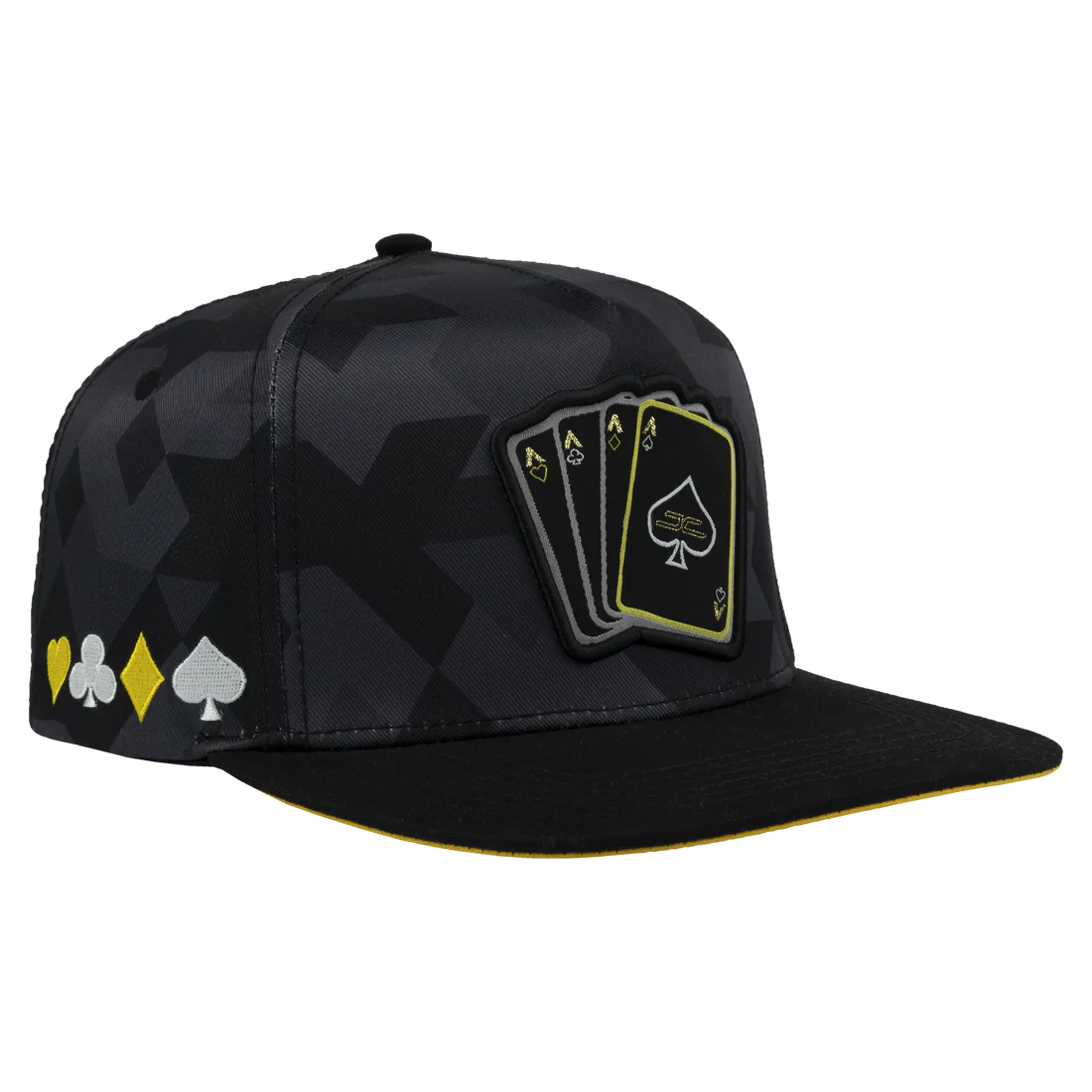 Poker Camo (Black/Yellow)