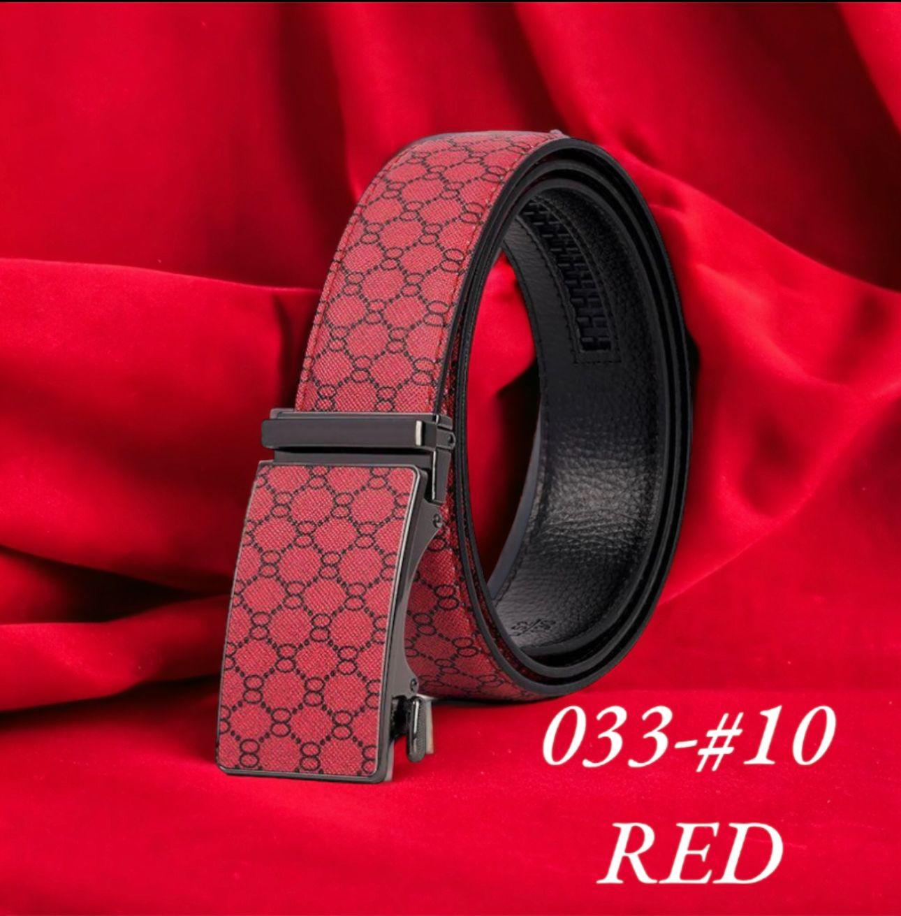 033-10 Red Belt Unisize