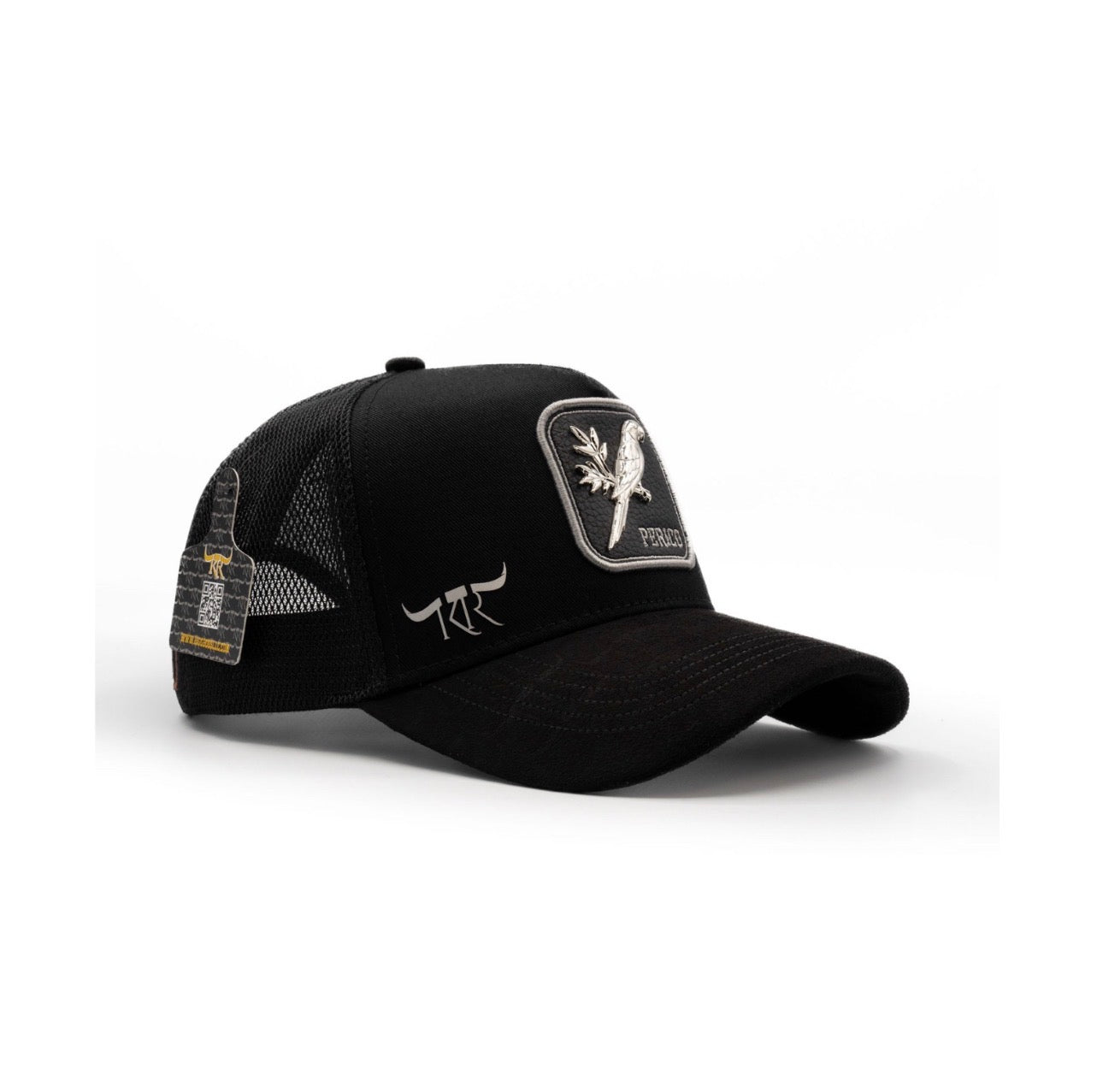 Perico Trucker (Black/Silver)