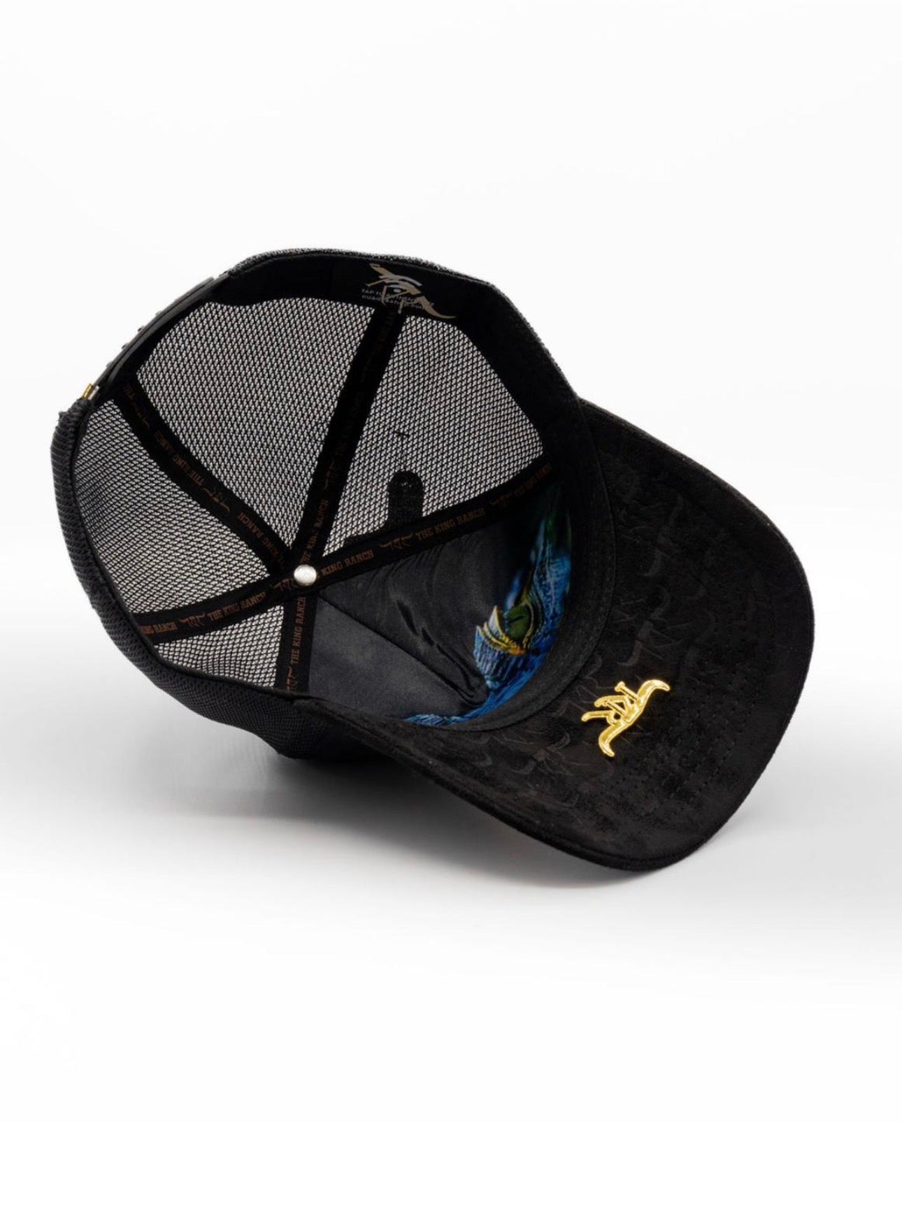 Crocodile Trucker (Brown/Gold)