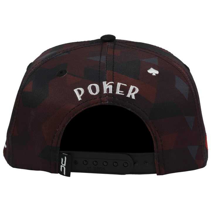 Poker Camo (Burgundy)