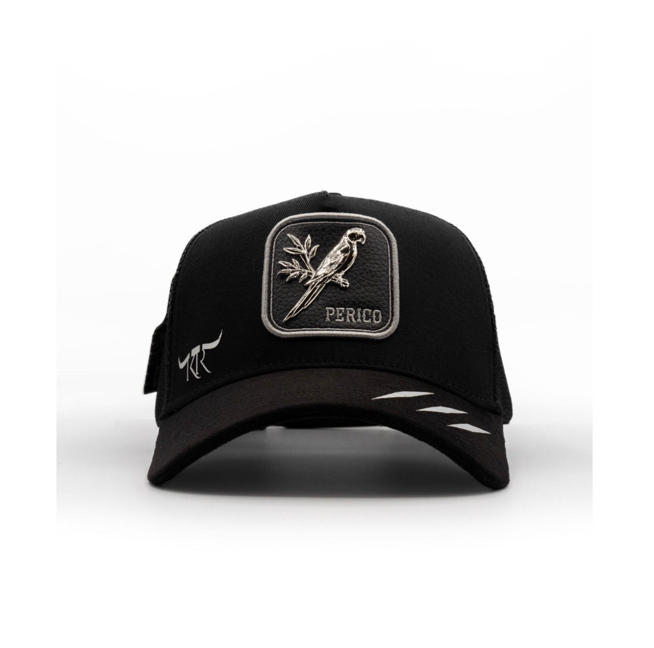 Perico Trucker (Black/Silver)