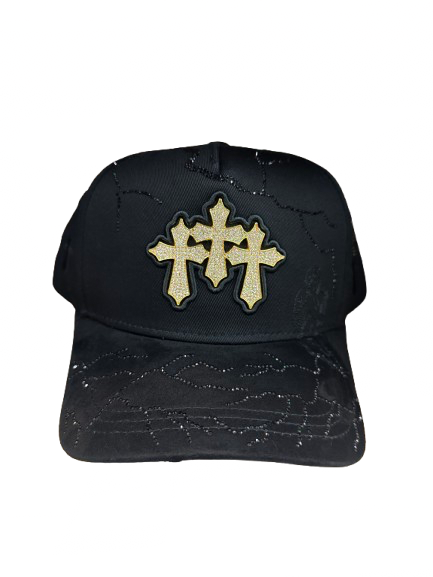KIDS : Tres Cruces Crystal (Black/Gold)