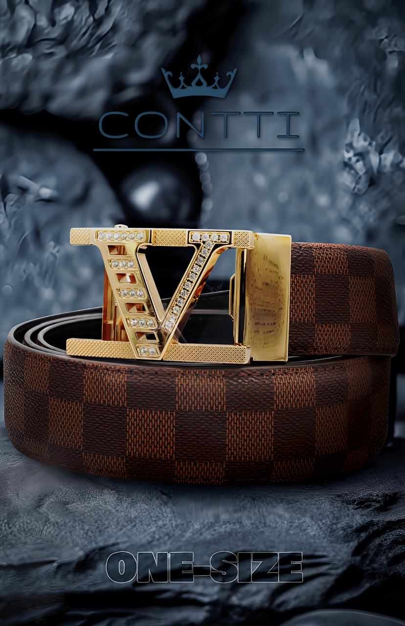 502-1 Brown/Gold Belt Unisize