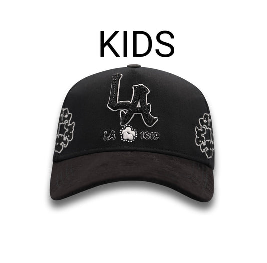 Kids LA Nubes (Black/White)