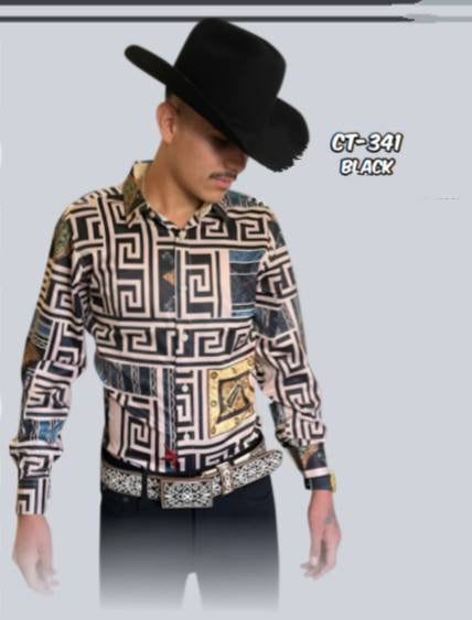 Contti CT-341 Western Shirt (Multicolored)