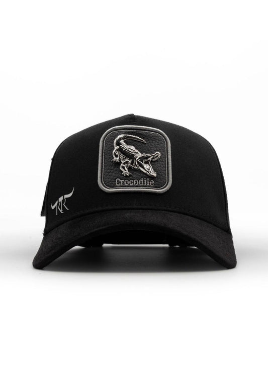 Crocodile (Black/Silver)