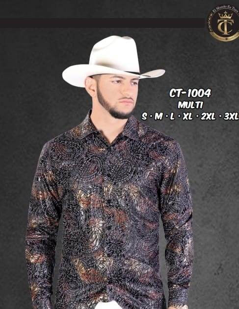 Contti Multicolor Western Shirt (Adult)