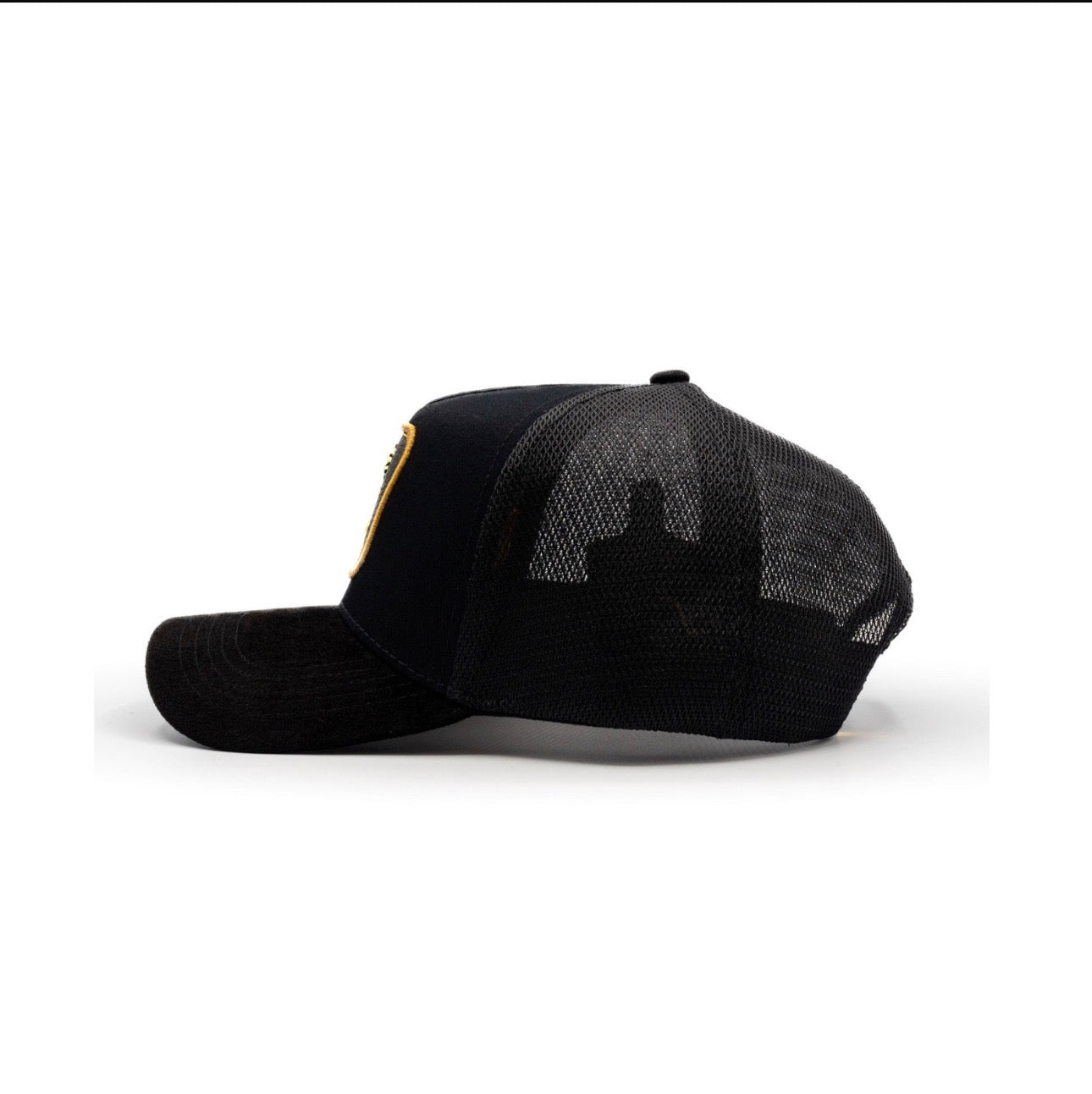 Deer Trucker (Black/Gold)