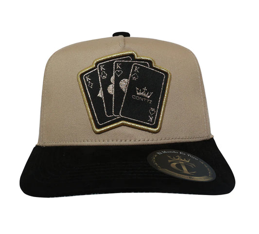 Contti Poker (Black/Khaki)