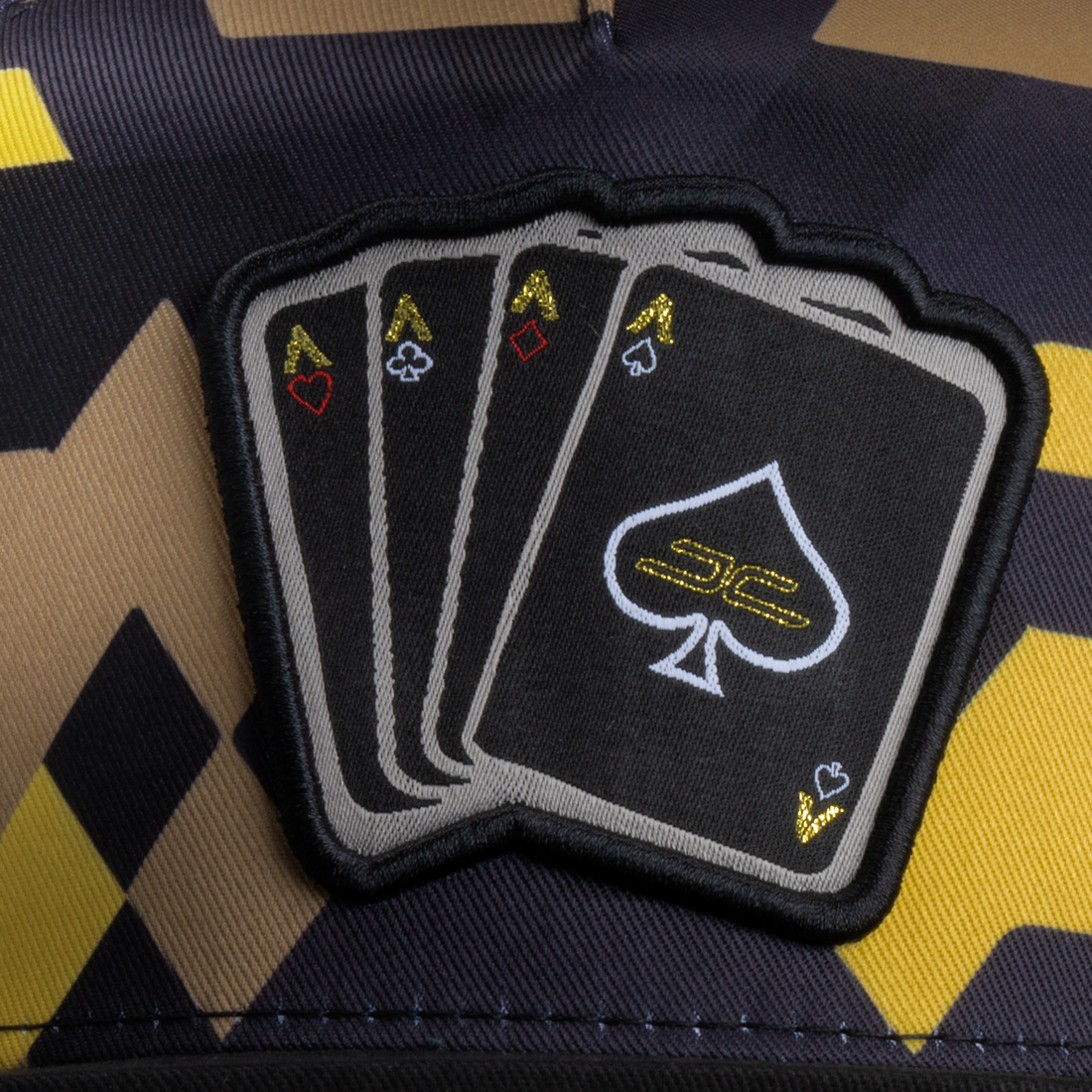 Poker Camo (Yellow/Black)