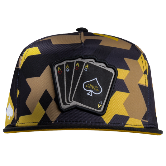 Poker Camo (Yellow/Black)