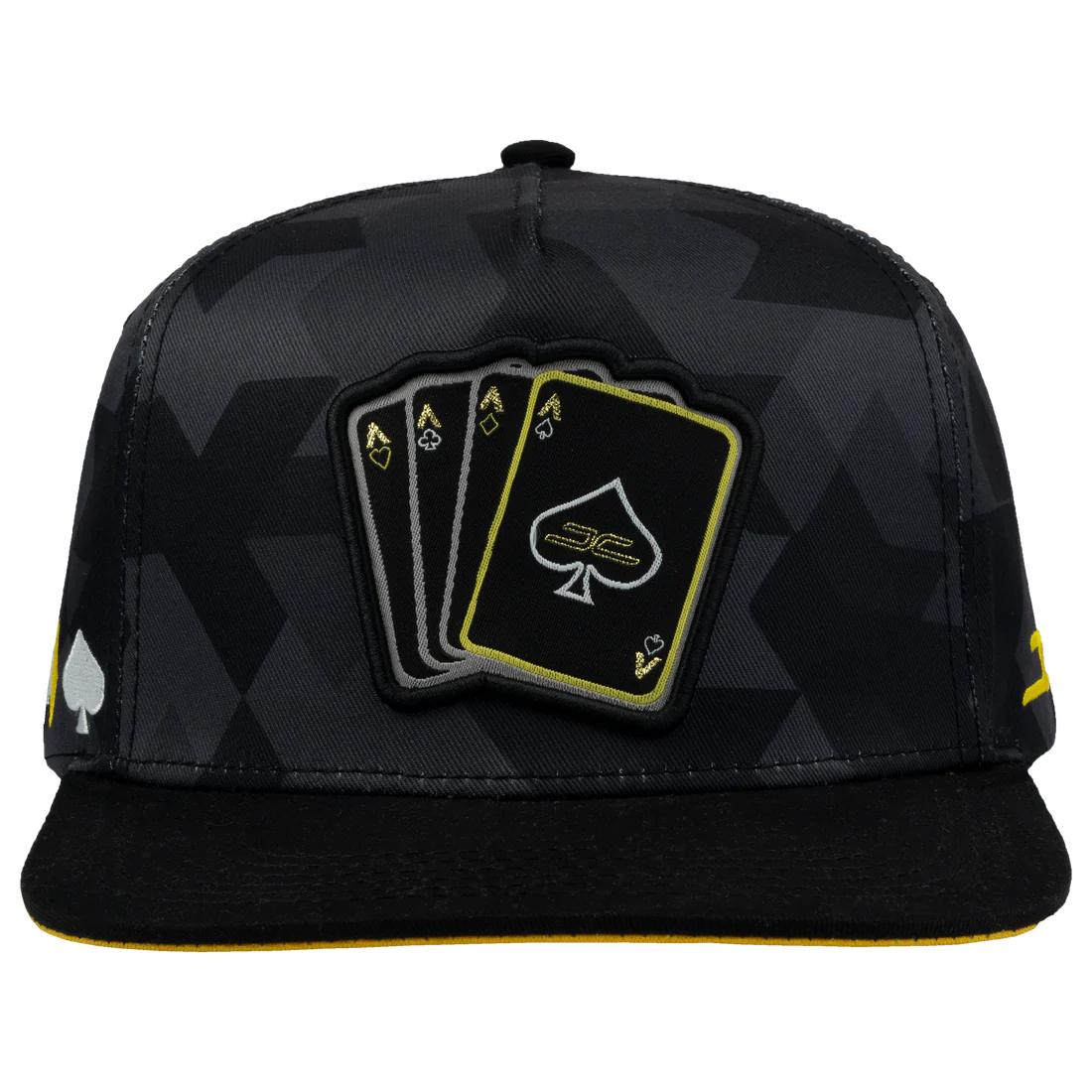 Poker Camo (Black/Yellow)