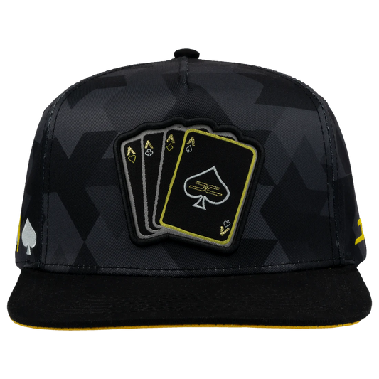 Poker Camo (Black/Yellow)