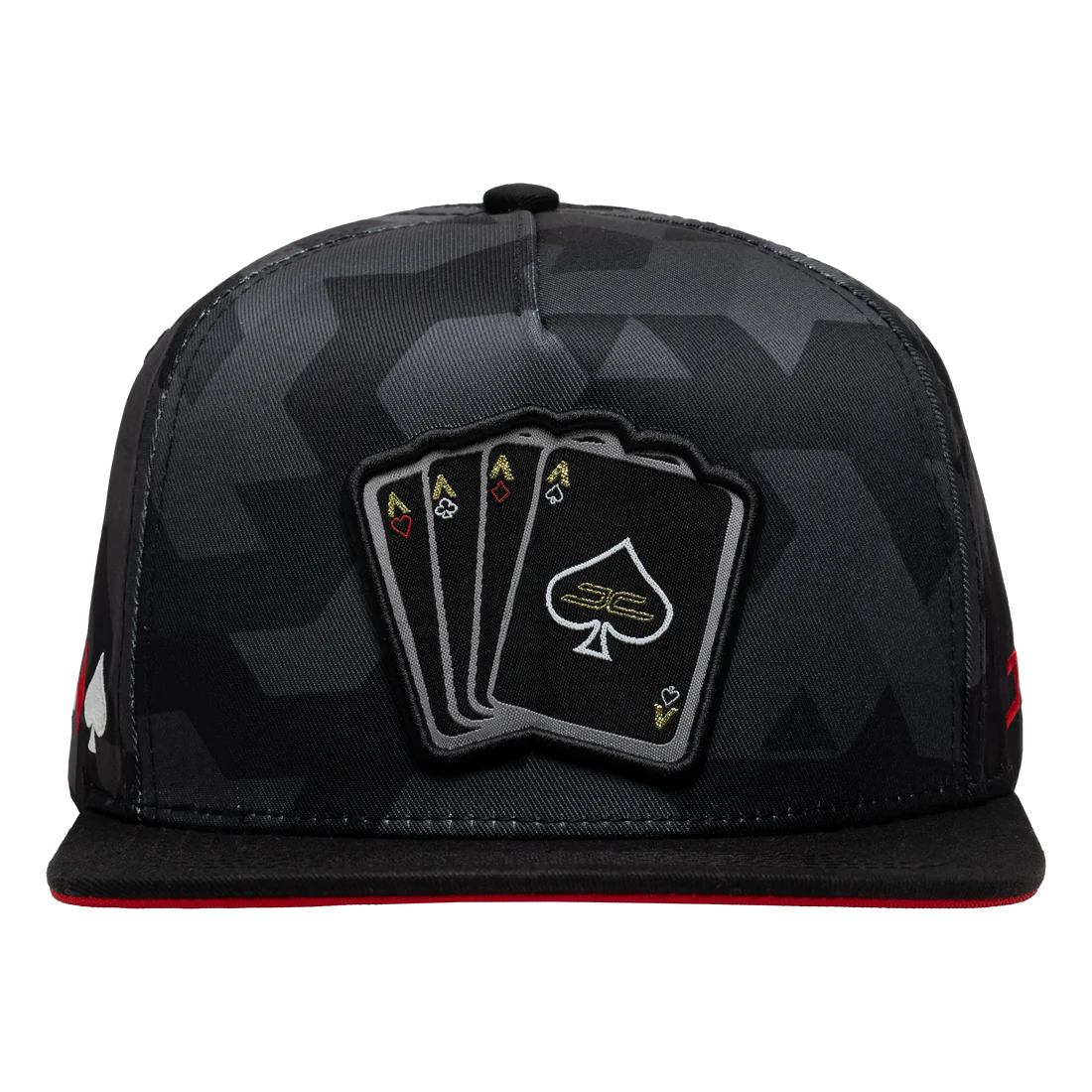 Poker Camo (Black/Red)