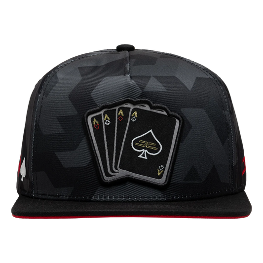 Poker Camo (Black/Red)