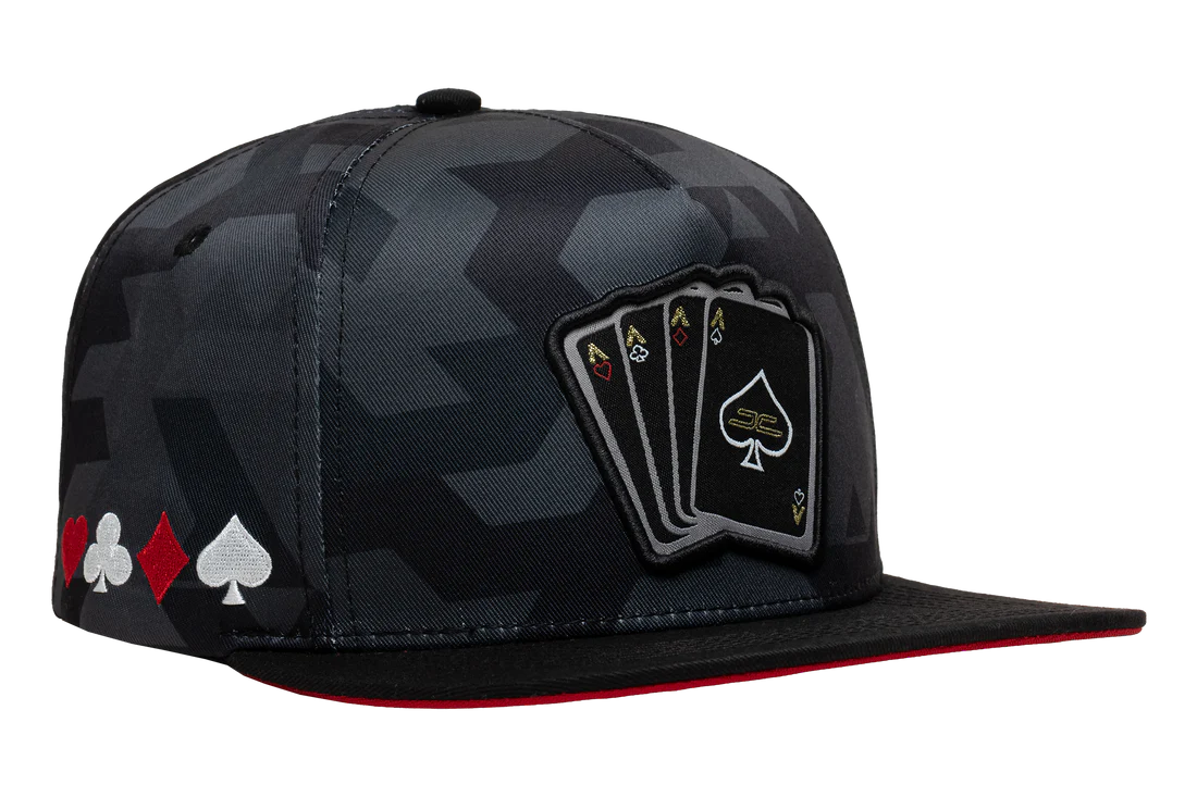 Poker Camo (Black/Red)