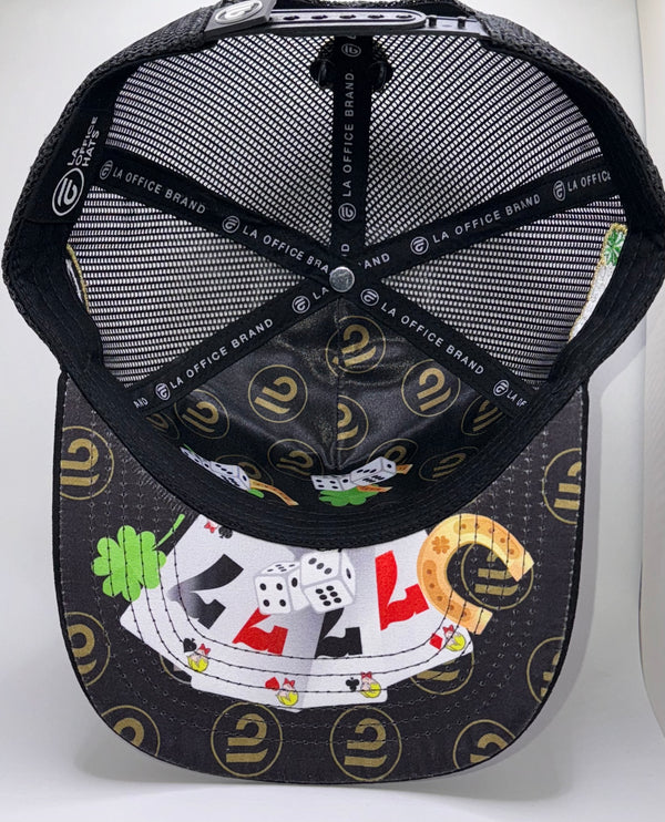 Lucky 7 Trucker (Black)