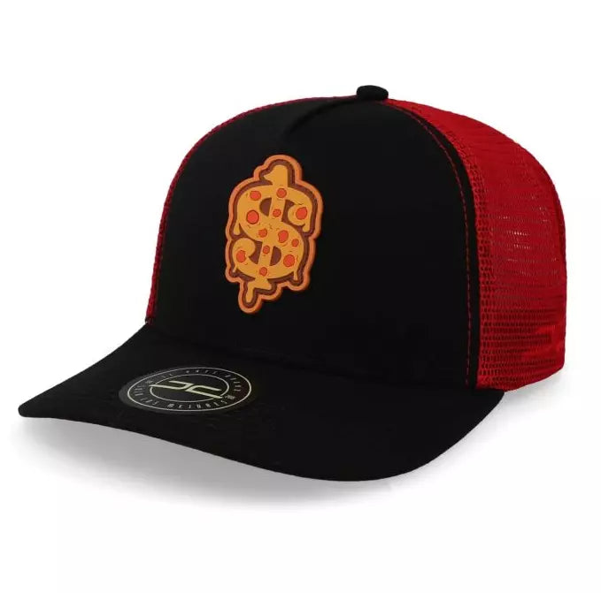 JC Pizza Trucker (Red/Black)