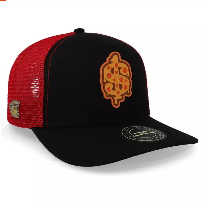 JC Pizza Trucker (Red/Black)